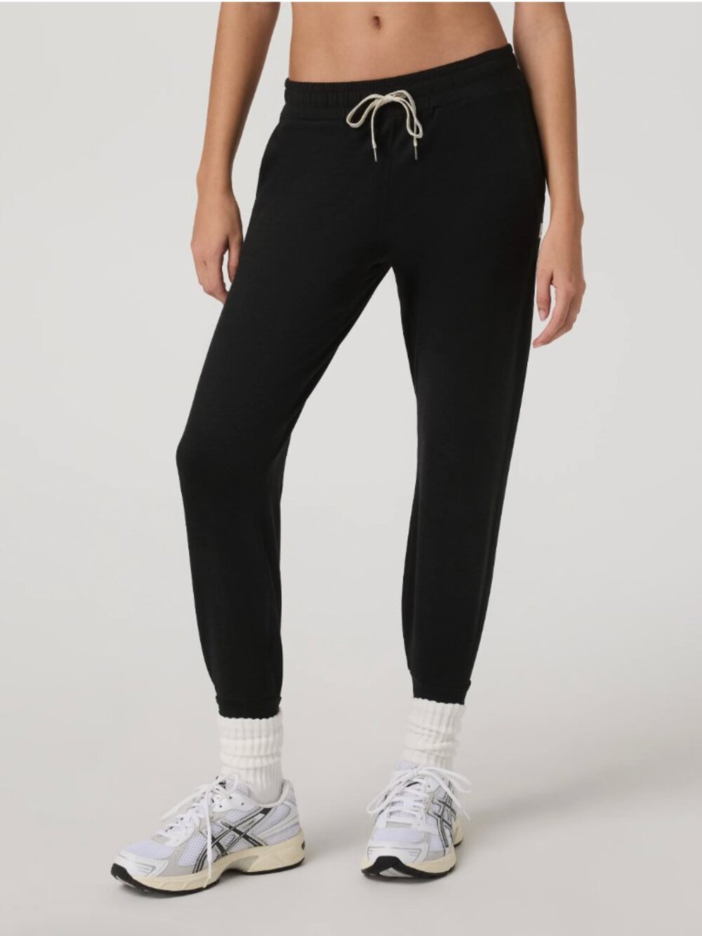 VUORI Women's Performance Jogger - Long in Black Heather, XS NWT